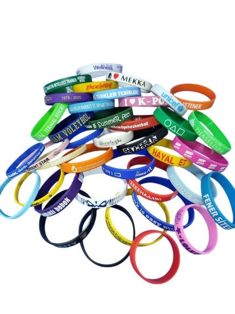 Silikon Bileklik Çeşitleri